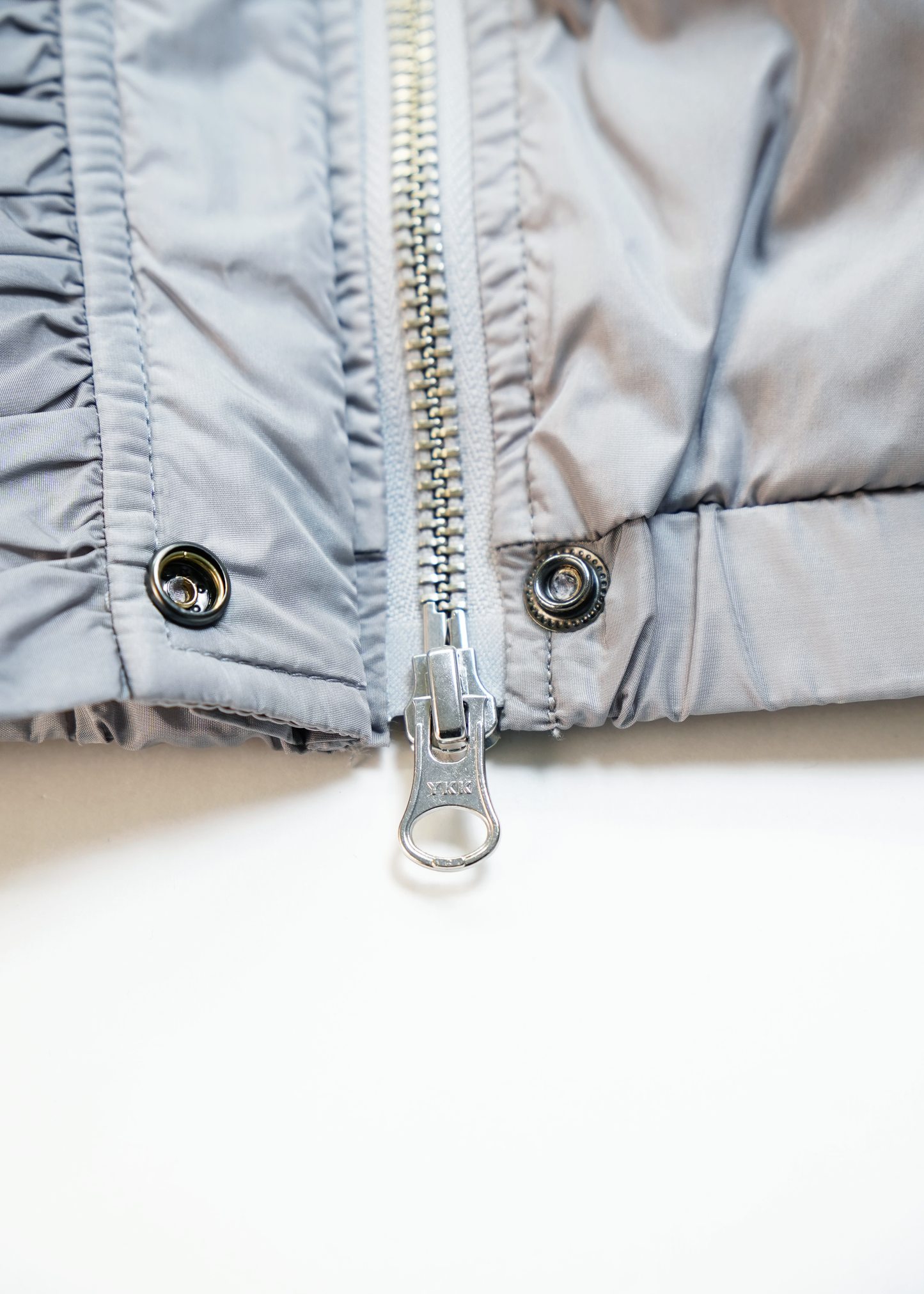 soft frill down jacket