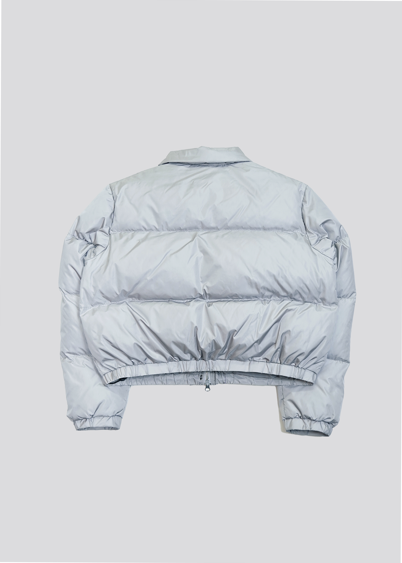 soft frill down jacket