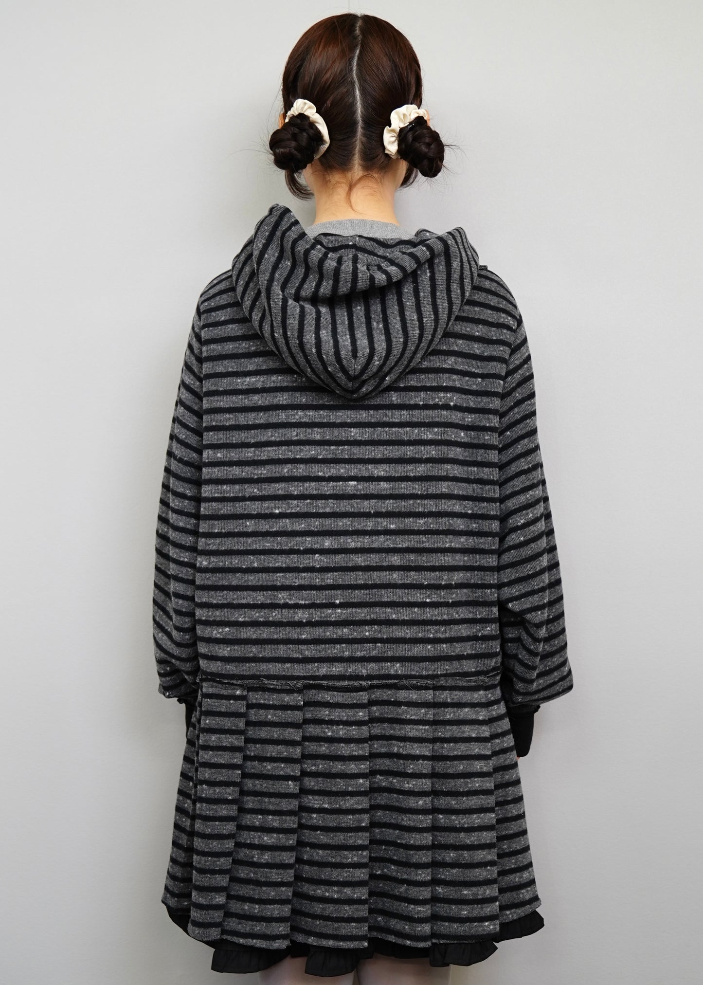 【新色&再入荷】double-zip pleated one-piece