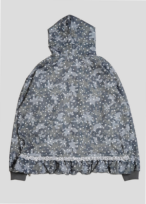 milky star camo hoodie