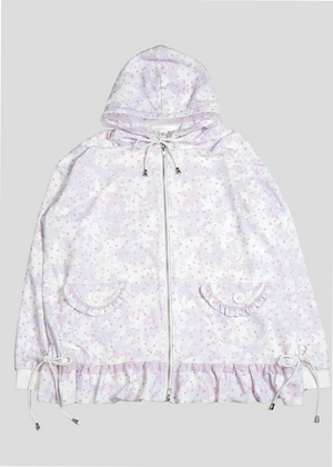 milky star camo hoodie