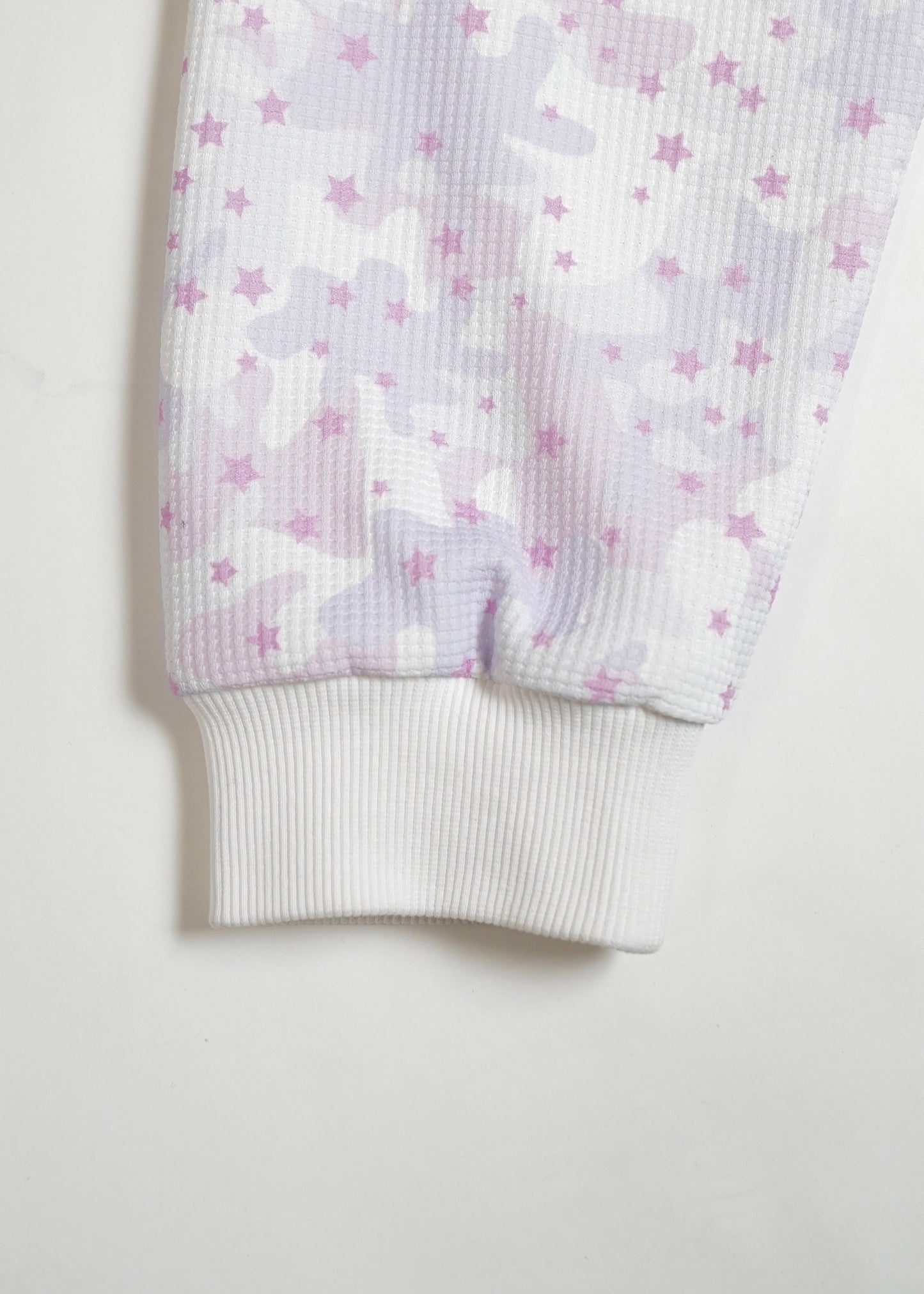 milky star camo hoodie