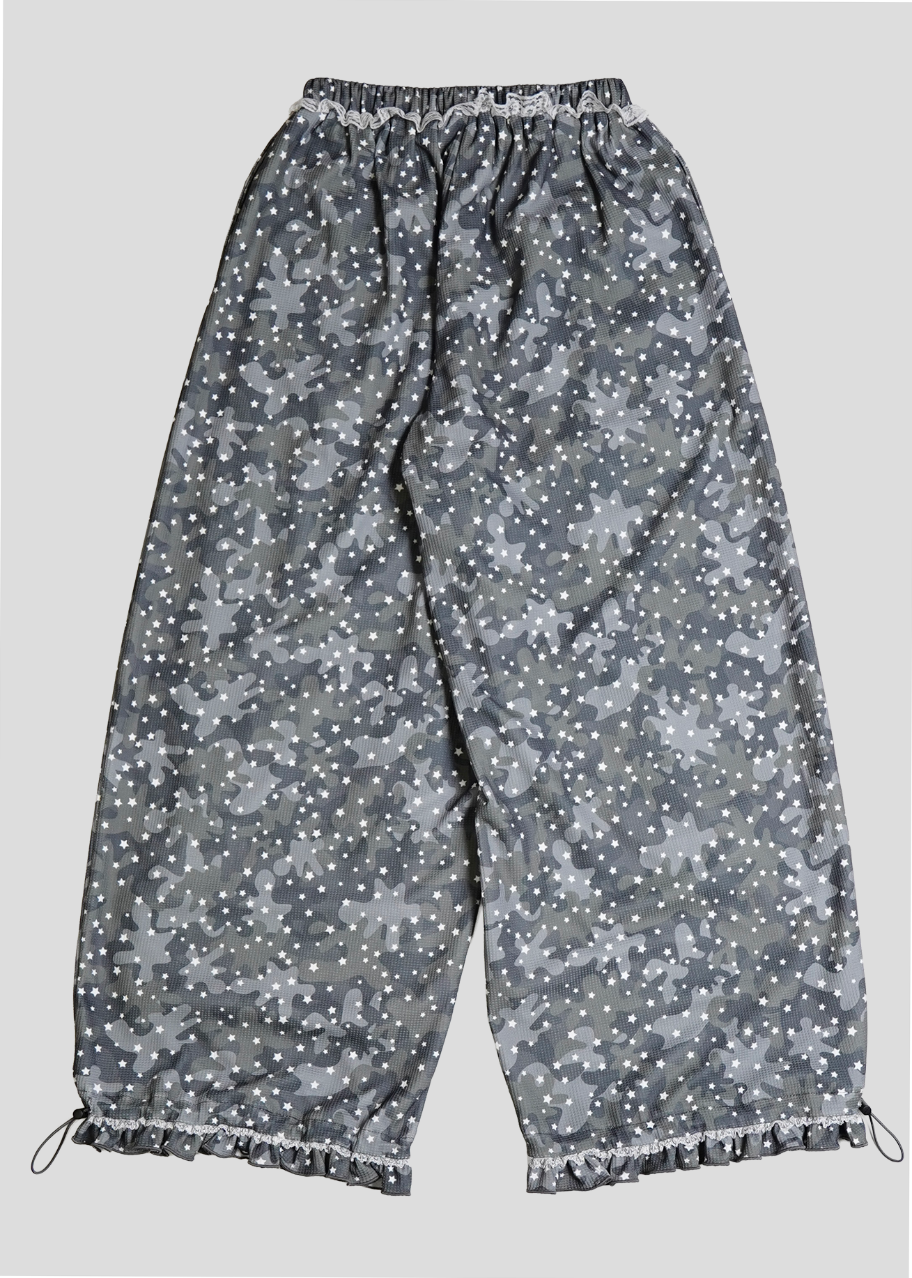milky star camo pants