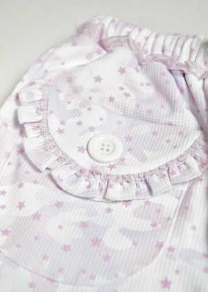 milky star camo pants