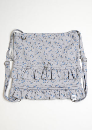 flower waffle frill knapsack