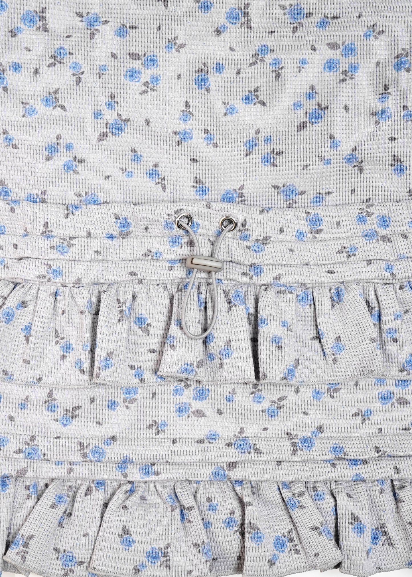 flower waffle frill knapsack