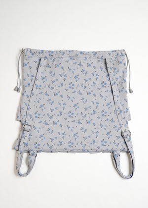 flower waffle frill knapsack