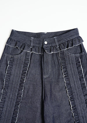 Lily’s petal denim pants