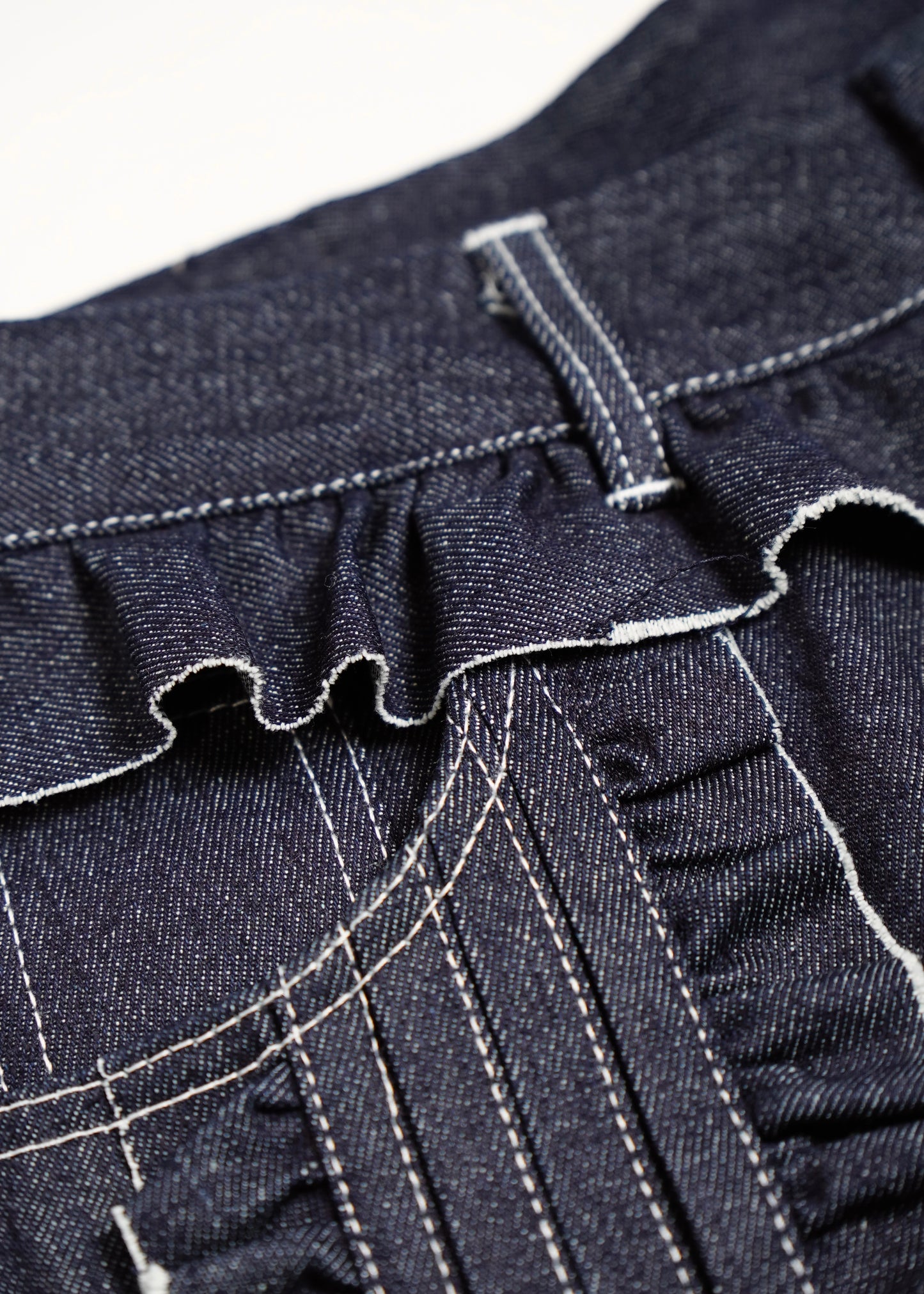 Lily’s petal denim pants