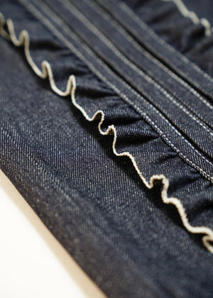 Lily’s petal denim pants