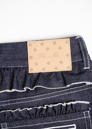 Lily’s petal denim pants