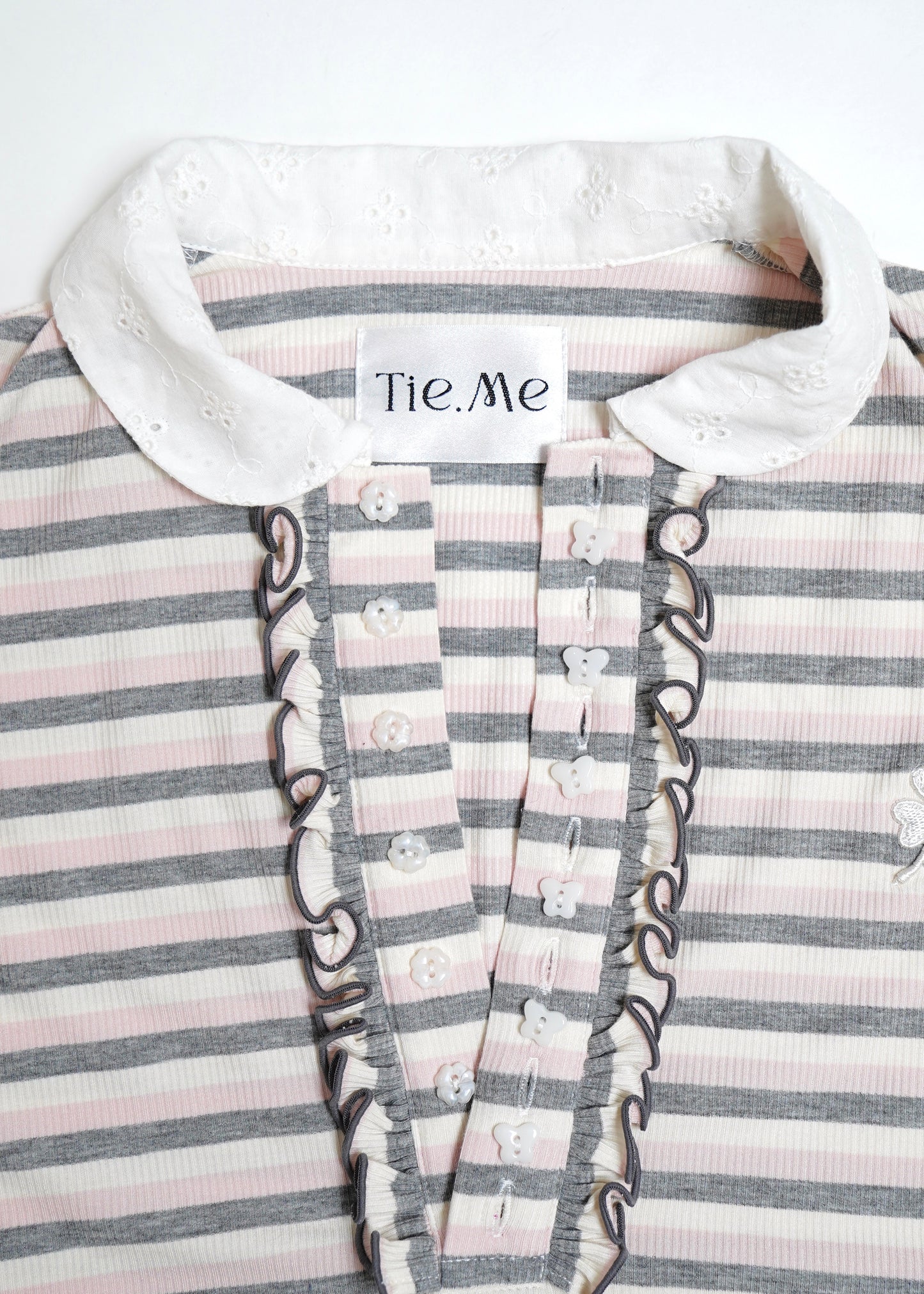 lucky clover stripe polo shirt