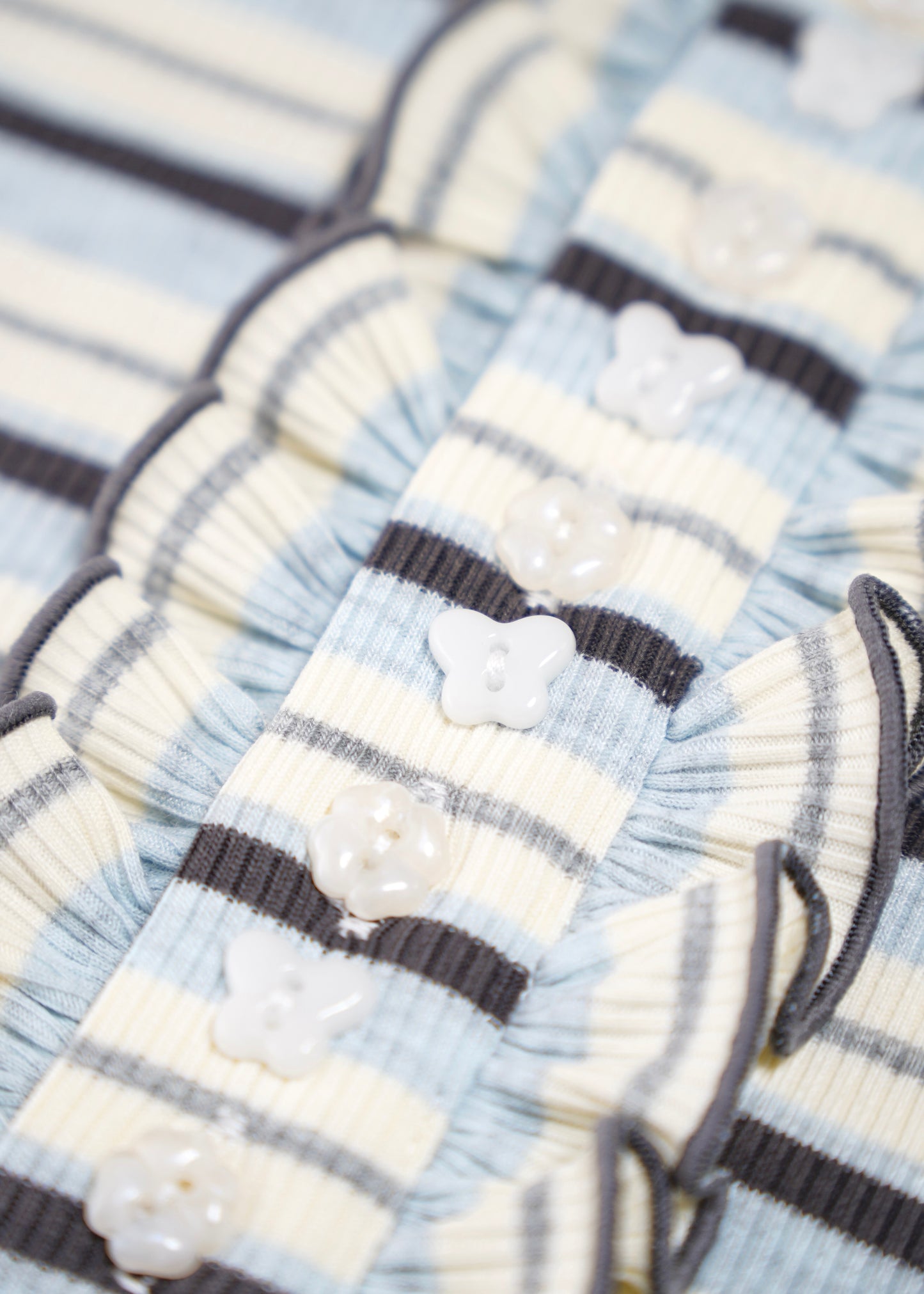 lucky clover stripe polo shirt