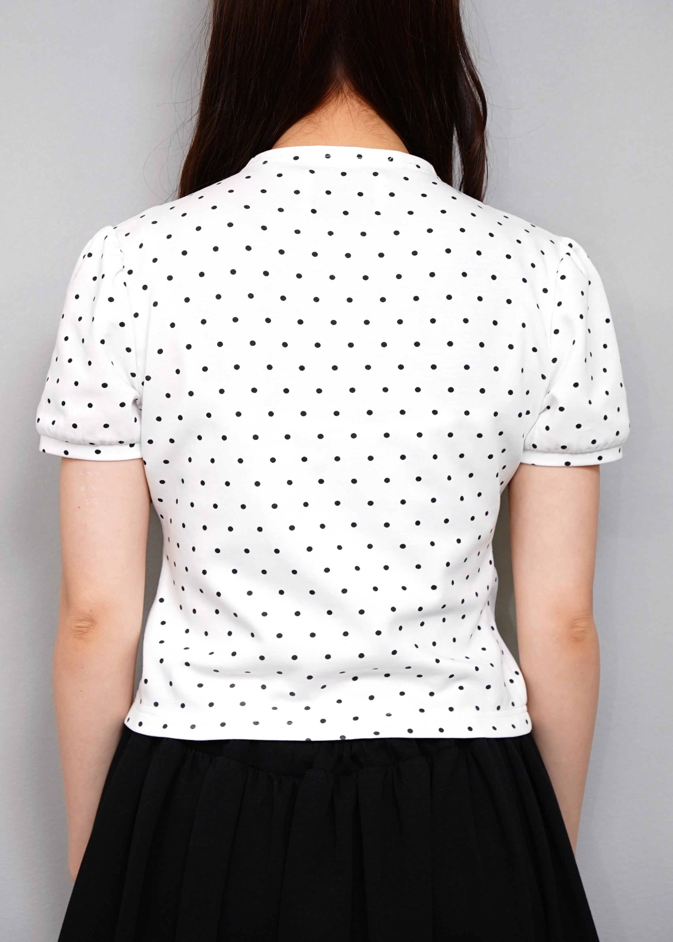 button up T-shirt-dot – Tie.Me