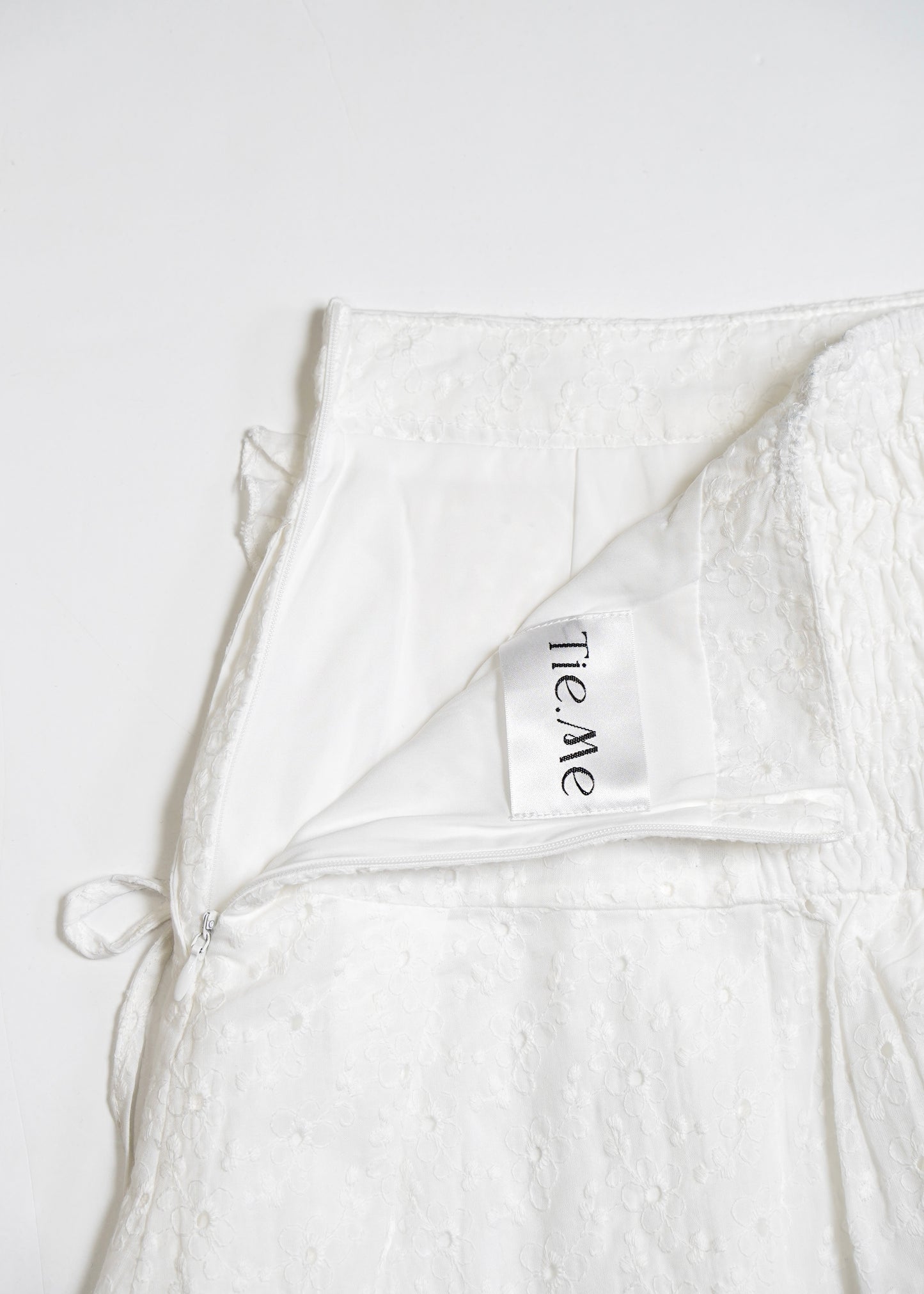 pleated cargo floral skirt
