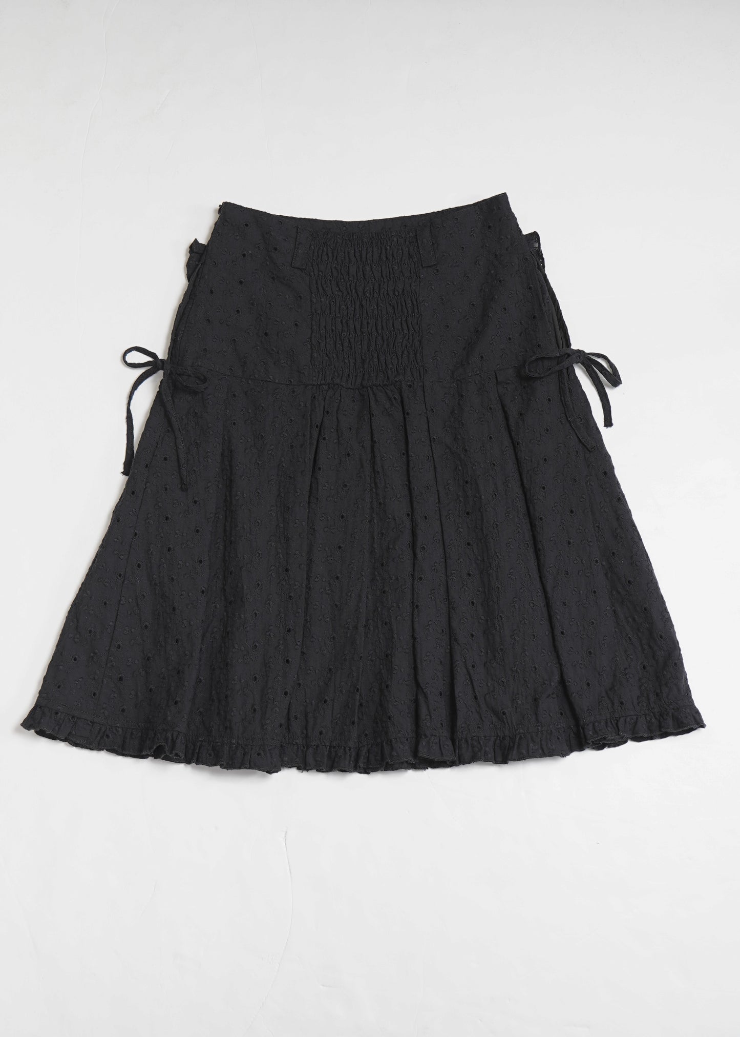 pleated cargo floral skirt
