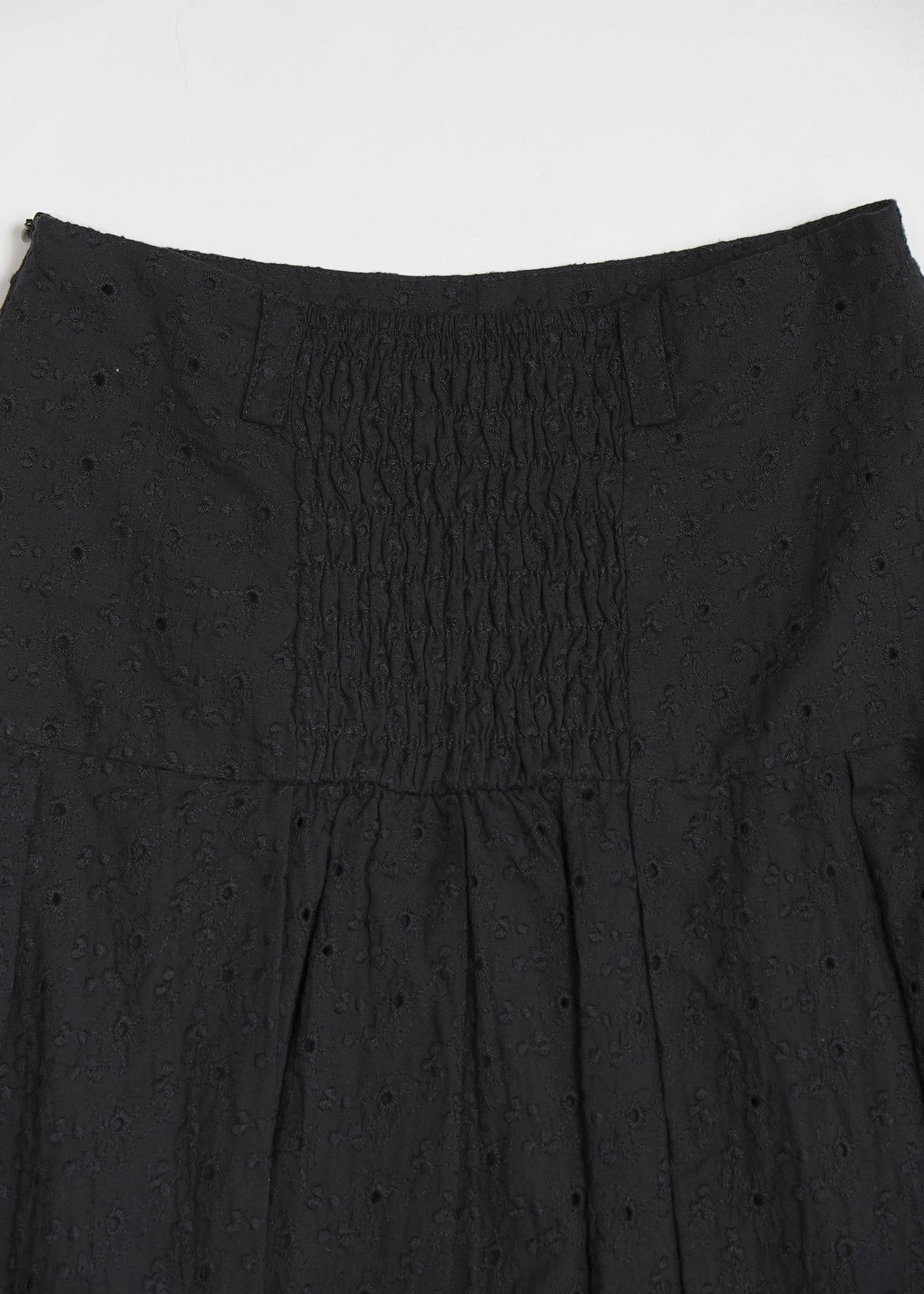 pleated cargo floral skirt