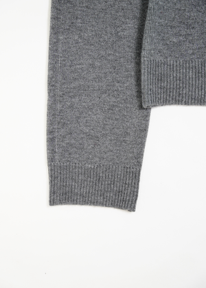button up knit-slim fit