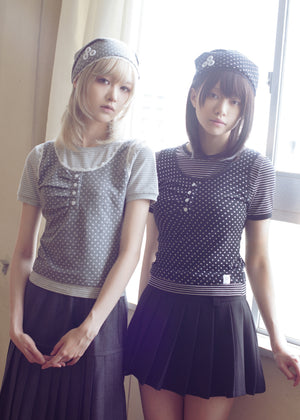 dot button beanie