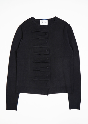 button up knit-boxy fit
