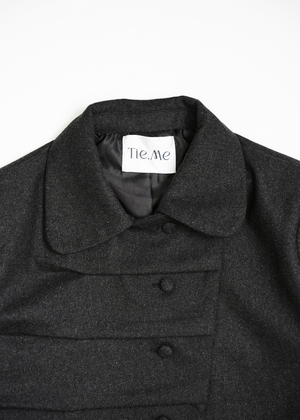 button up wool jacket