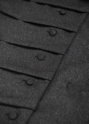 button up wool jacket