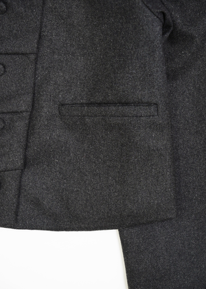 button up wool jacket