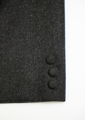 button up wool jacket
