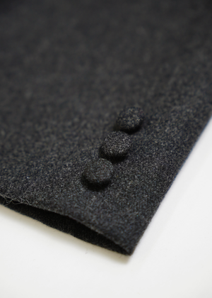 button up wool jacket