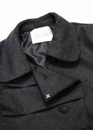 button up wool jacket