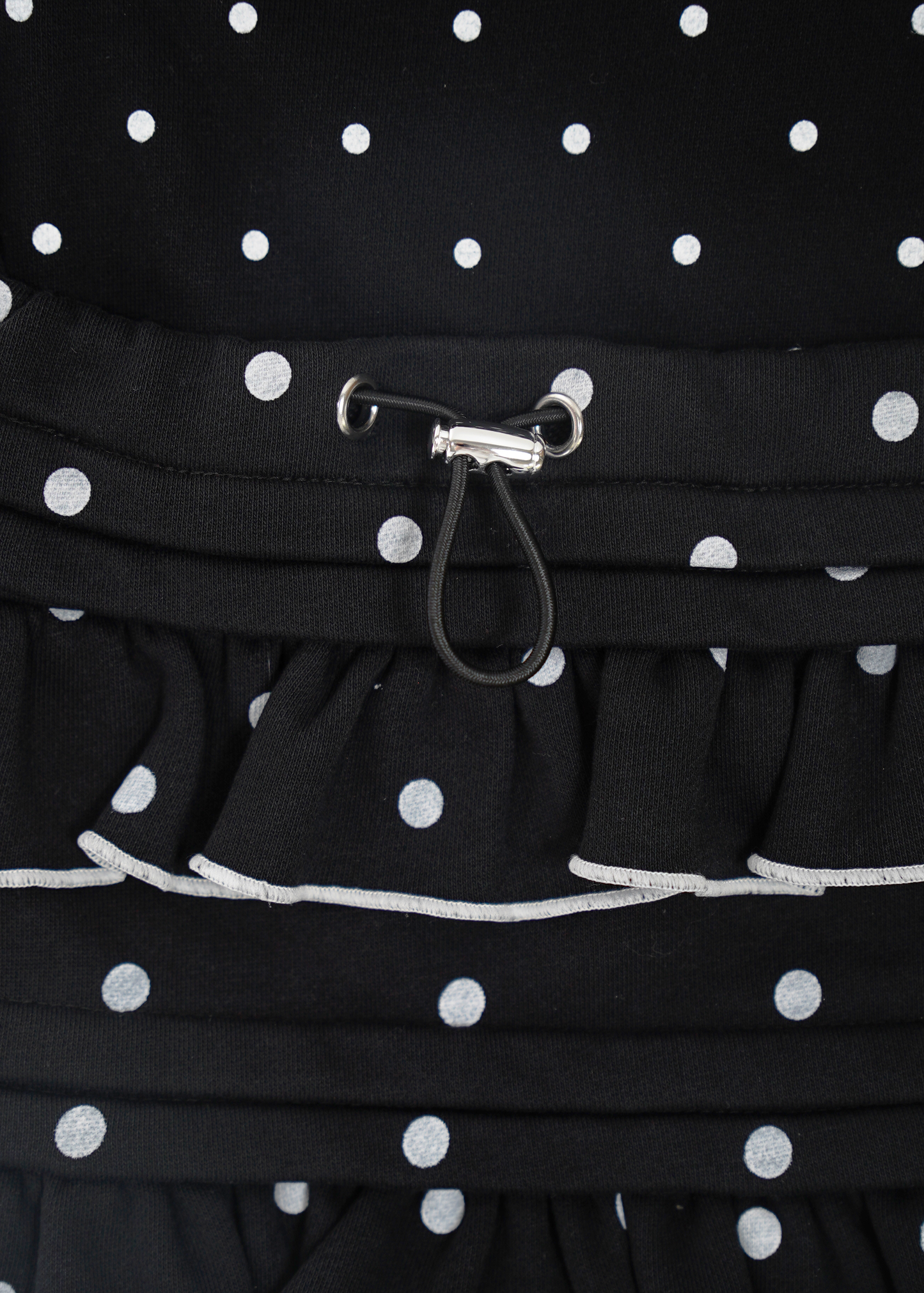 dot frill 2-way tote bag