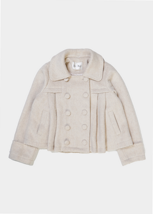 【12月上旬発送】grace fur collar wool coat