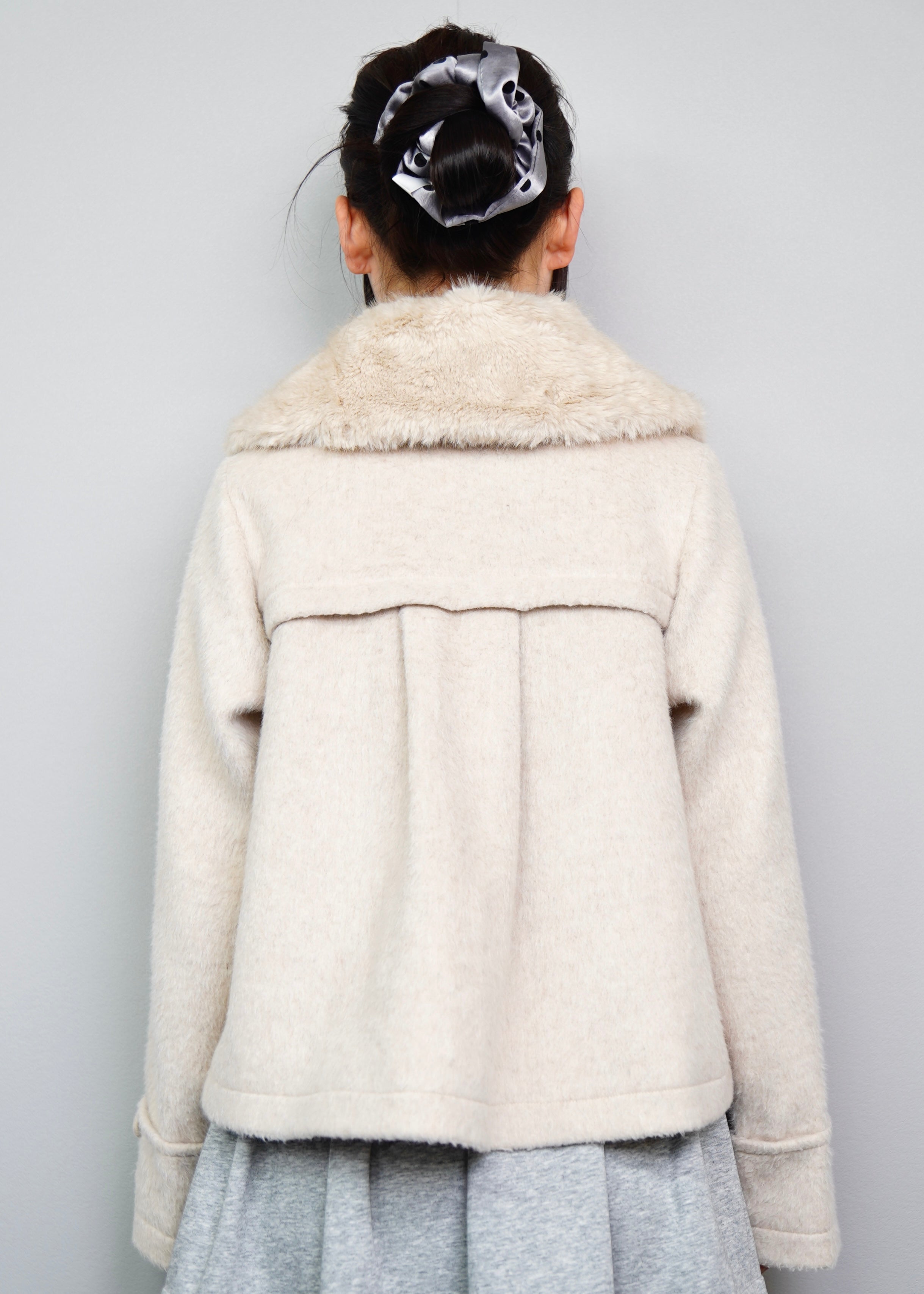 12月上旬発送】grace fur collar wool coat – Tie.Me