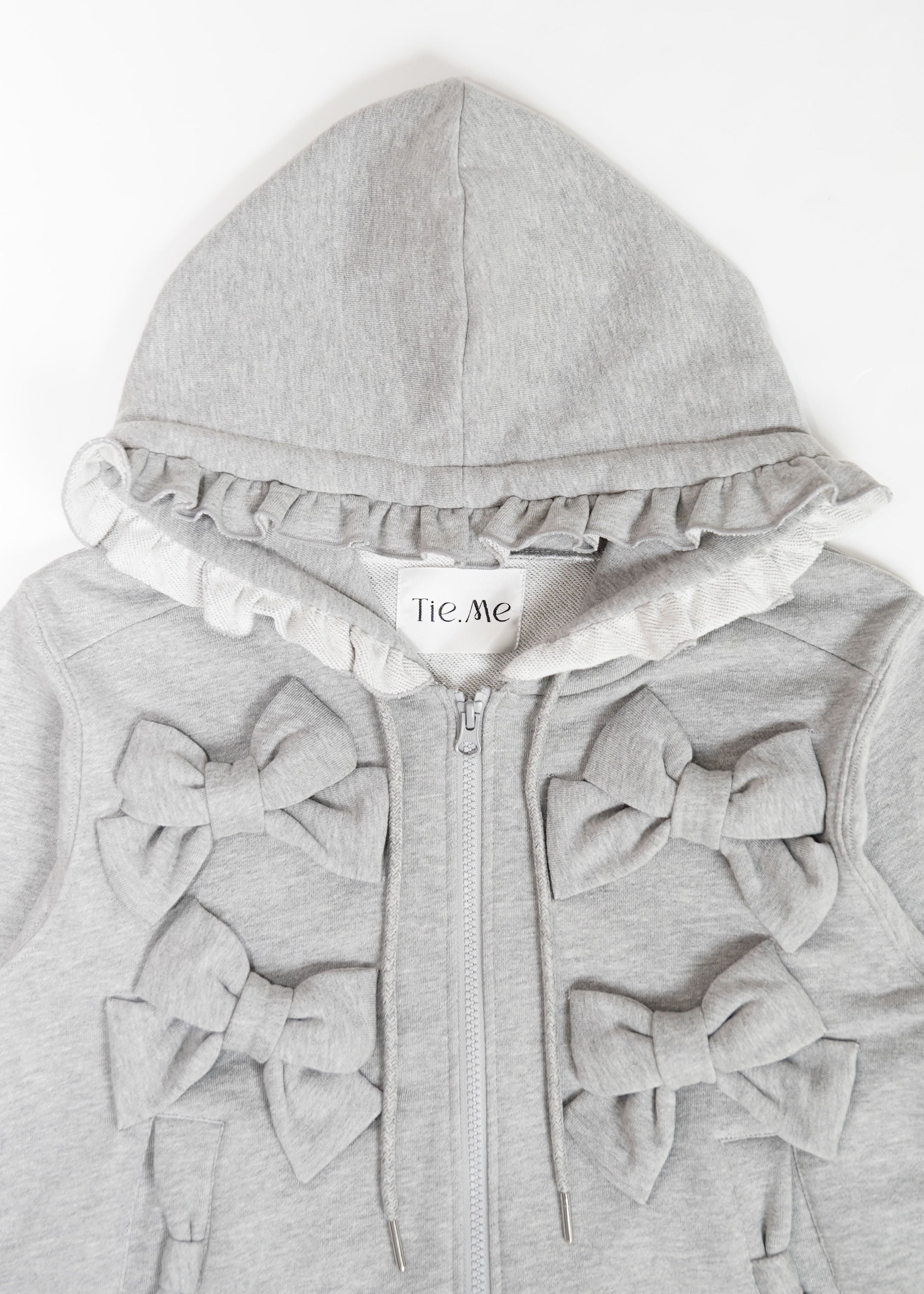 ribbonful zip hoodie – Tie.Me