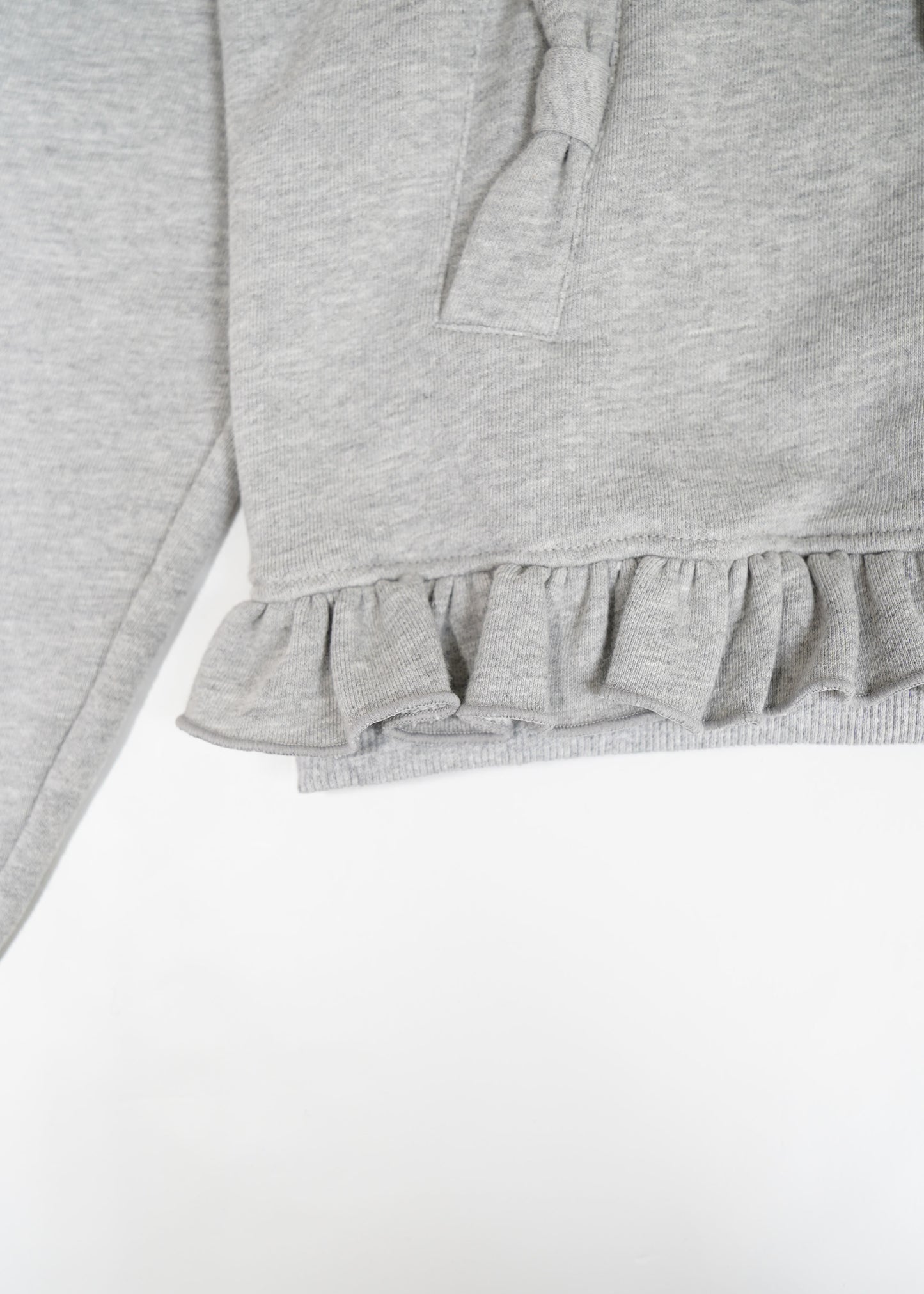 ribbonful zip hoodie