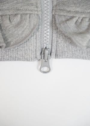 ribbonful zip hoodie