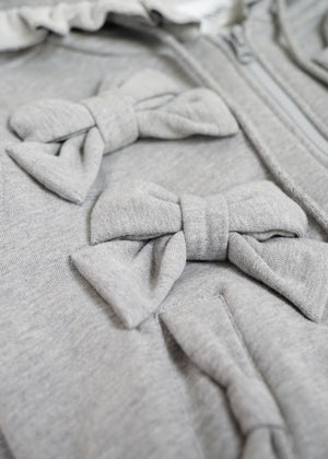 ribbonful zip hoodie