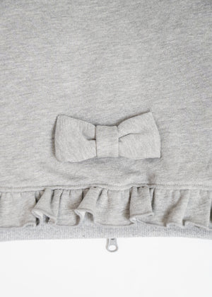 ribbonful zip hoodie