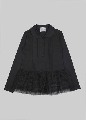tulle dress-up Tee blouse