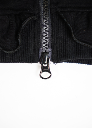 ribbonful zip hoodie