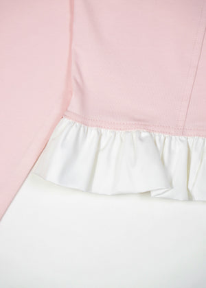 button up shirt layered tee