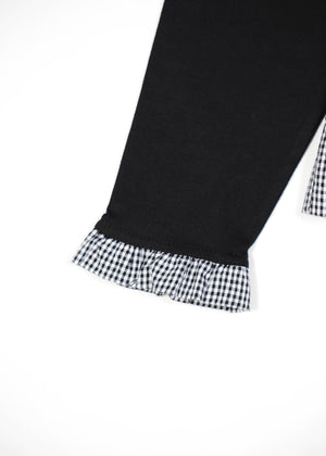 button up shirt layered tee