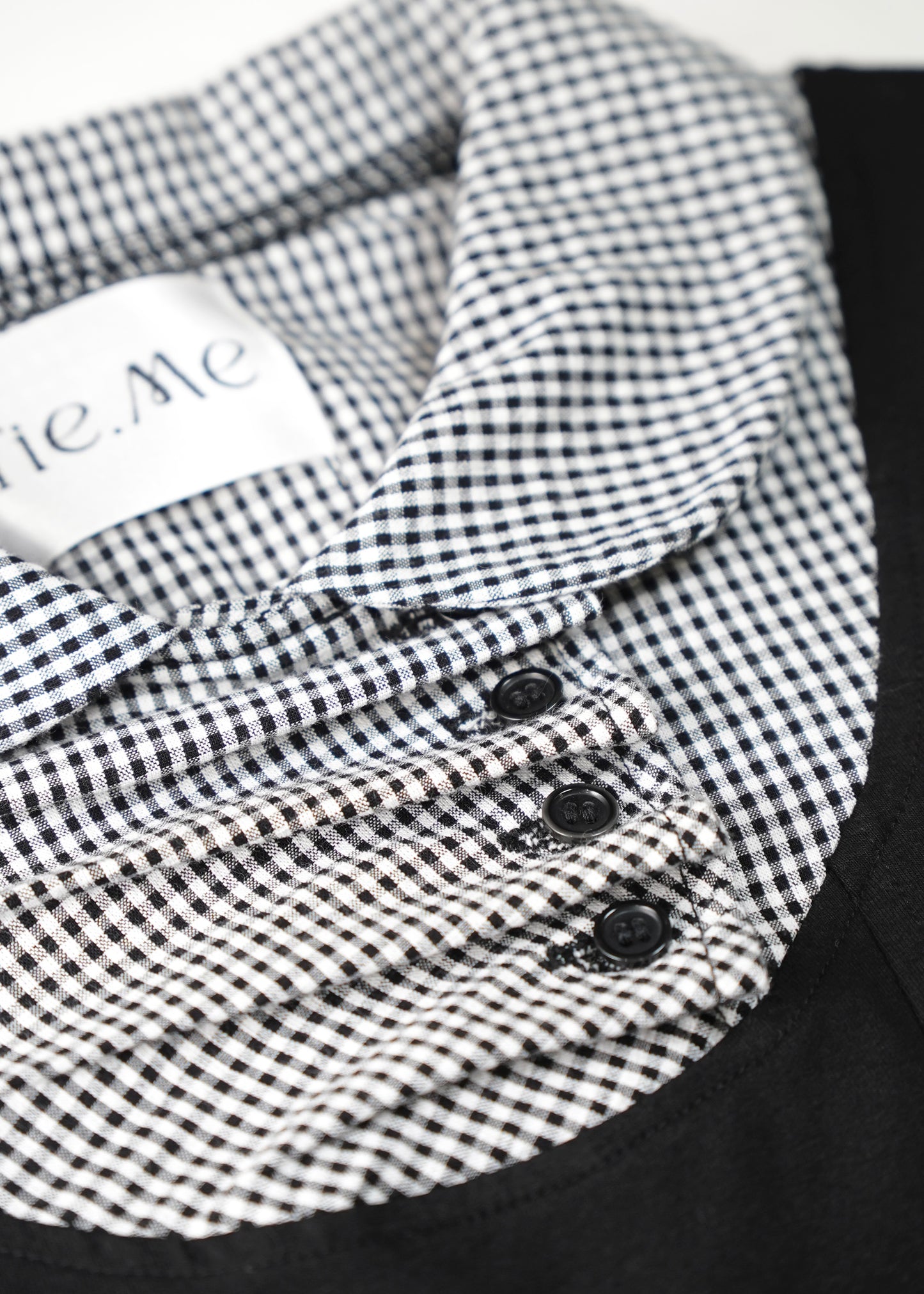 button up shirt layered tee