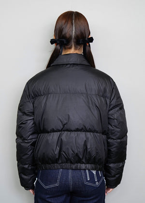 soft frill down jacket