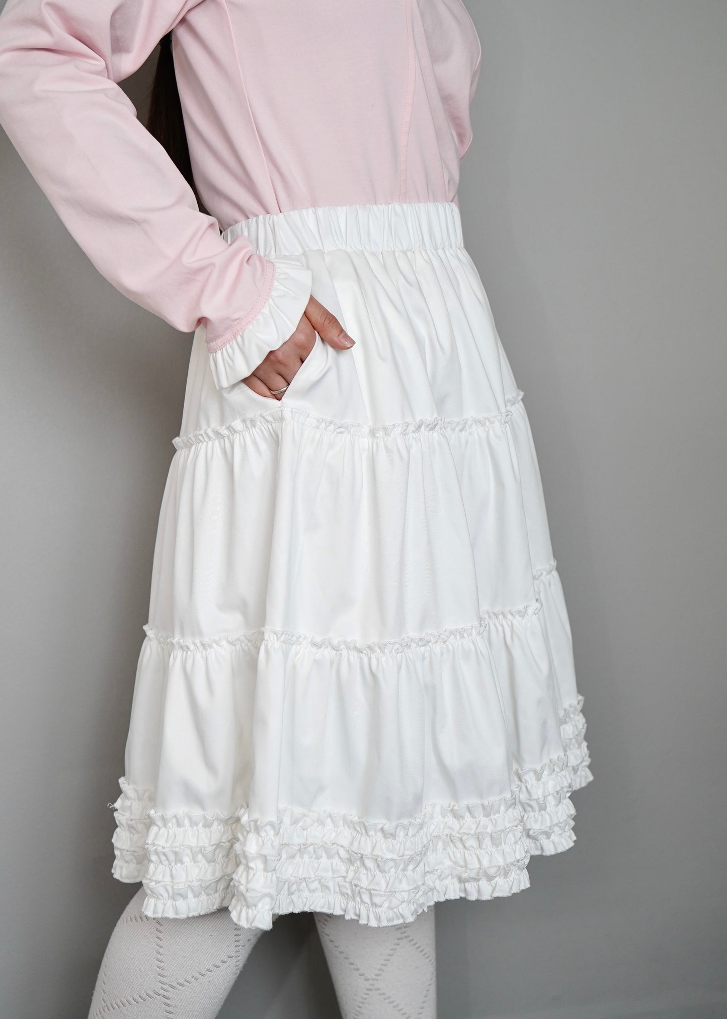 classic frill skirt