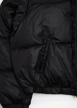soft frill down jacket