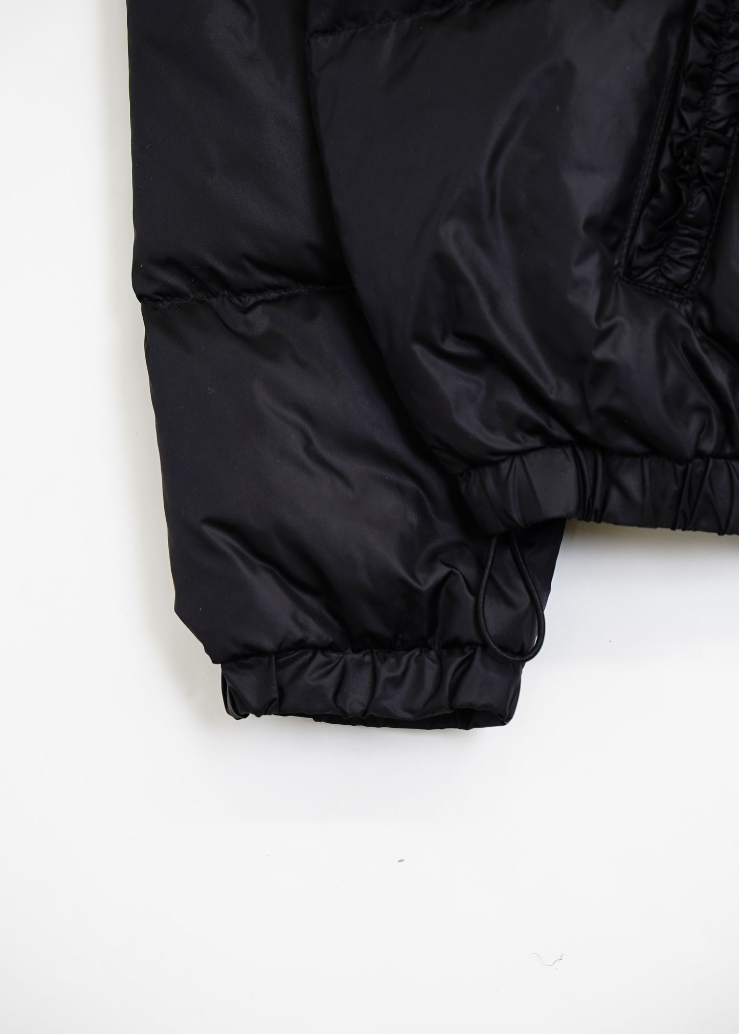 soft frill down jacket