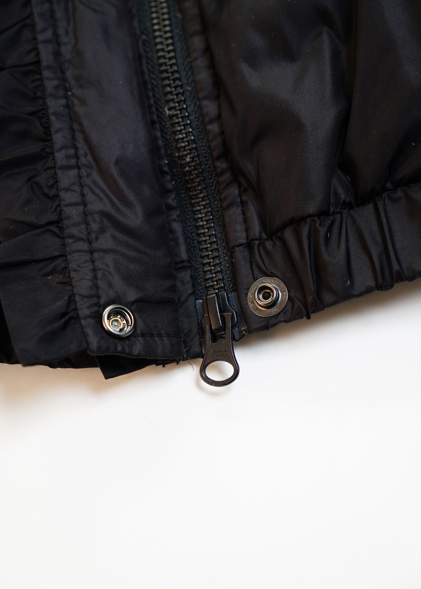 soft frill down jacket
