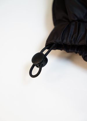 soft frill down jacket