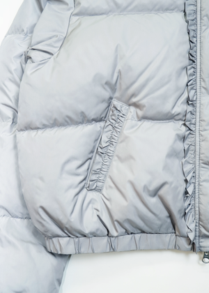 soft frill down jacket